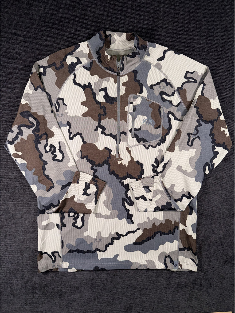 Kuiu Pro XL Merino Wool Camo Pullover Hoodie